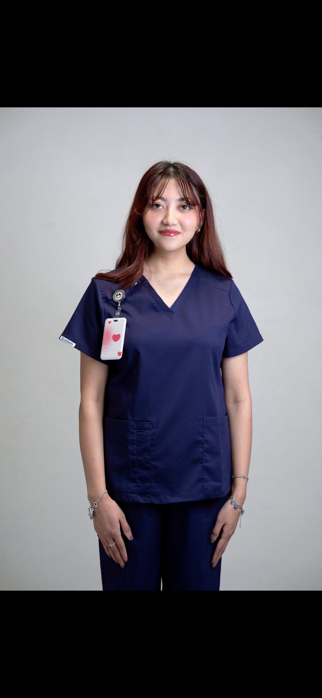 Purple scrub set